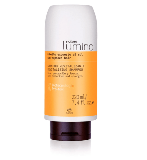 Natura Lumina Shampoo Revitalizante para Cabellos Expuestos al Sol, 220 ml / 7.43 fl oz