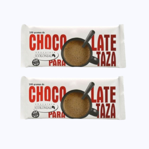 Colonial Chocolate para Taza, 100 g / 3.52 oz ea (pack de 2 unidades)