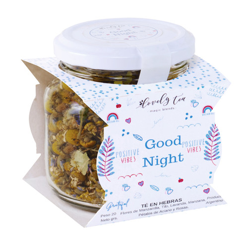 Lovely Tea Té en Hebras Good Night, 20 g / 0.70 oz