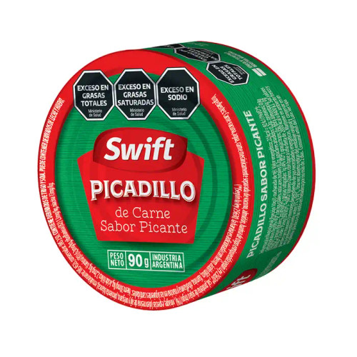 Swift Picadillo de Carne Picante, 90 g / 3.17 oz ea (pack  de 3 unidades)
