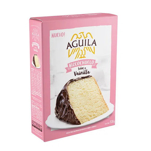 Águila Bizcochuelo Sabor Vainilla, 540 g / 19.04 oz