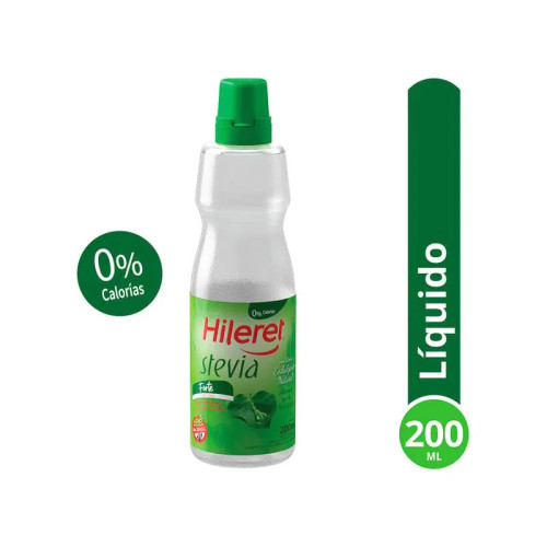 Hileret Edulcorante con Stevia Forte, 200 ml / 6.76