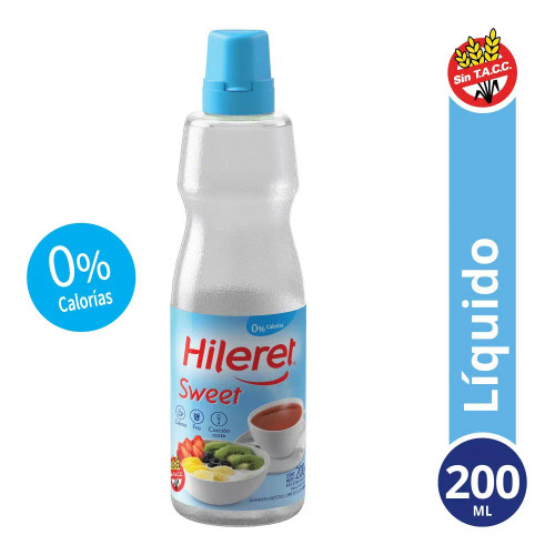 Hileret Edulcorante Sweet, 200 ml / 6.76 fl oz