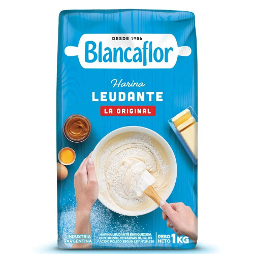 Blancaflor Harina Leudante, 1 kg / 35.27 oz