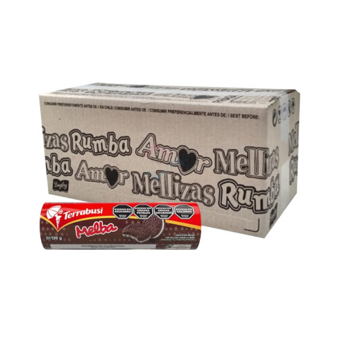Melba Galletitas de Chocolate, 4.3 g / 151.7 oz (caja con 36 unidades)