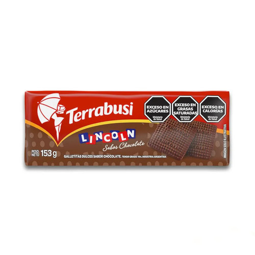 Lincoln Galletitas Dulces con Sabor a Chocolate, 153 g / 5.39 oz