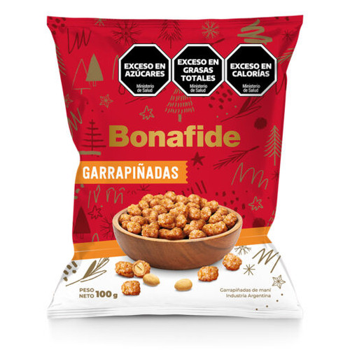 Bonafide Garrapiñadas de Maní, 80 g / 2.82 oz