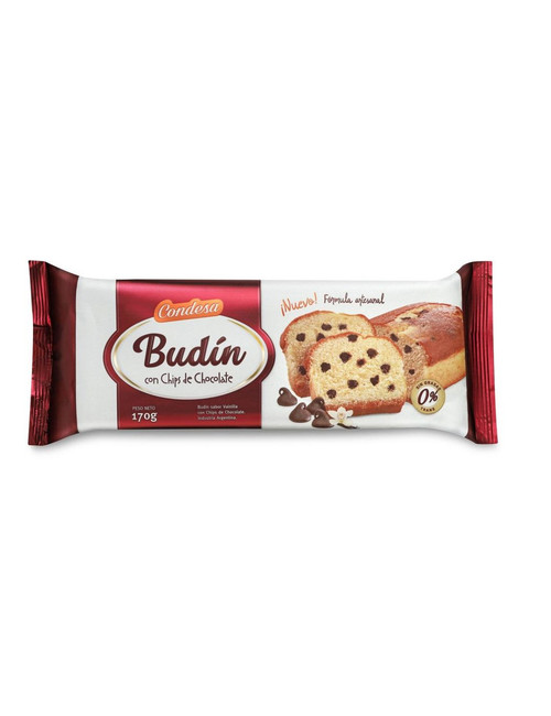 Condesa Budín con Chips de Chocolate, 170 g / 6.0 oz