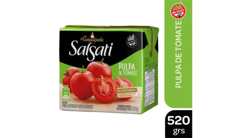Salsati Pulpa de Tomate, 520 g / 18.34 oz