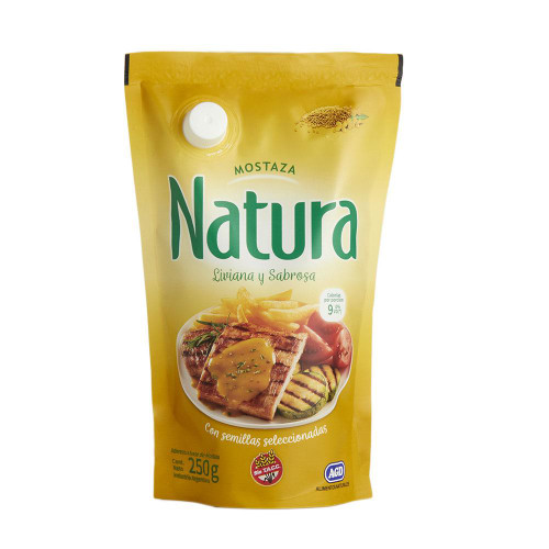 Natura Mostaza, 250 g / 8.81 oz