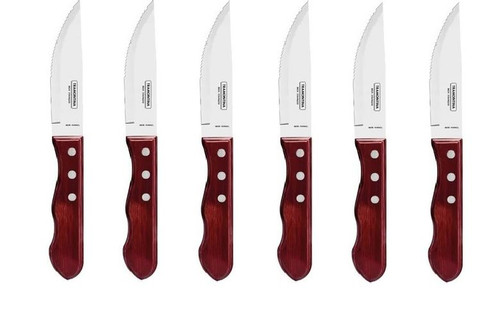 Tramontina Cuchillo Jumbo Asado (pack de 6 unidades)