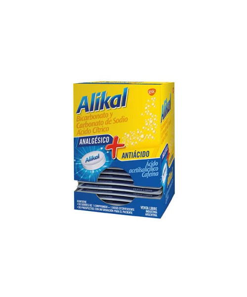 Alikal Analgésico + Antiácido (caja con 30 sobres)