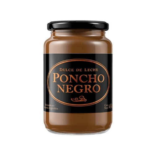 Poncho Negro Dulce de Leche, 450 g / 15.87 oz