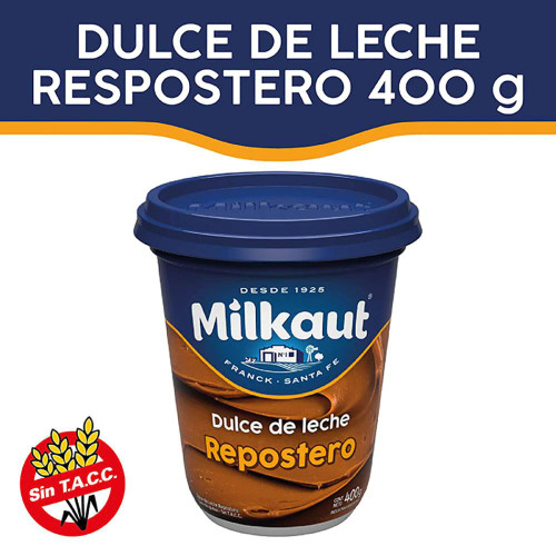 Milkaut Dulce de Leche Repostero, 400 g / 14.10 oz