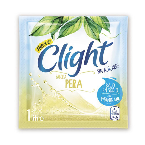 Clight Jugo en Polvo Sabor Pera, 7 g / 0.24 oz ea