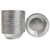 Molde para Pan Dulce Aluminio Desechable de 500 g (50 unidades)