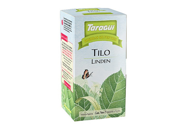 Taragüi Té de Tilo, 25 g / 0.88 oz  (25 saquitos)