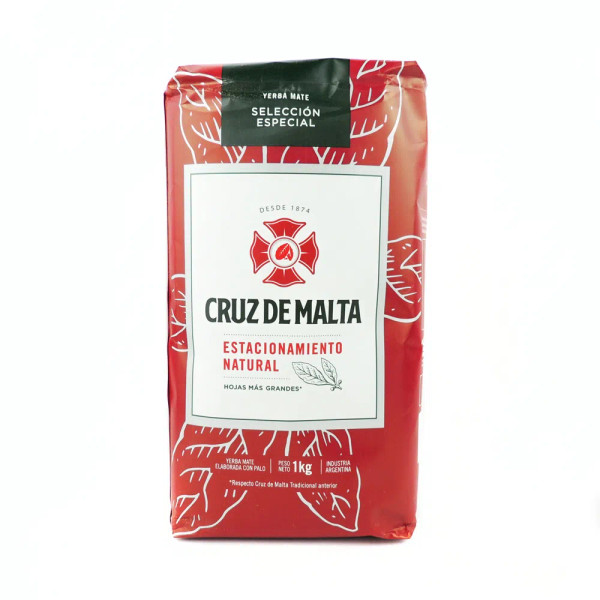 Cruz de Malta Yerba Mate Selección Especial, 1 kg / 2.2 lb
