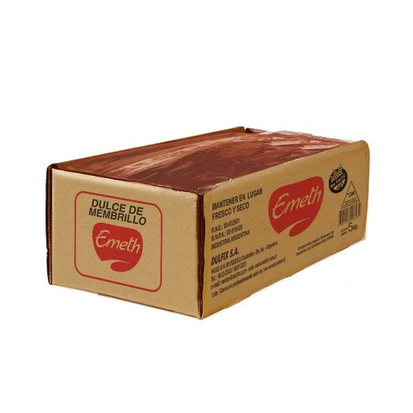 Emeth Dulce de Membrillo Caja, 5 kg / 11 lb