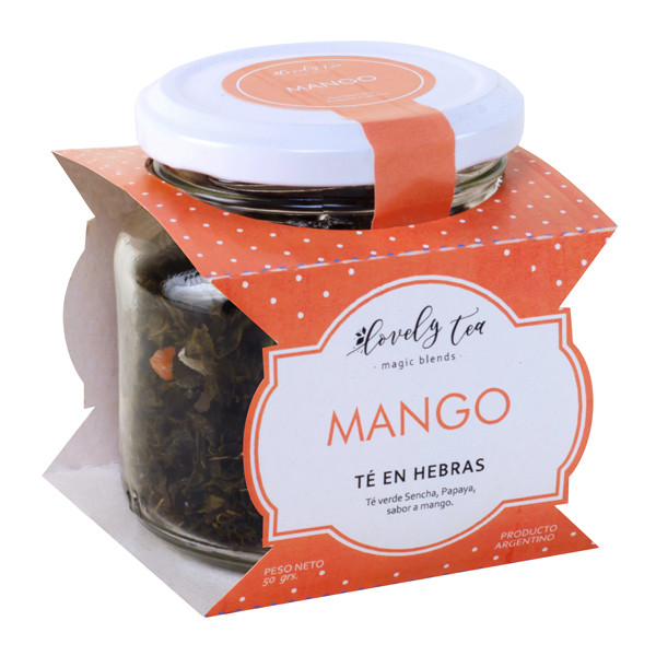 Lovely Tea Té en Hebras Mango, 60 g / 2.11 oz