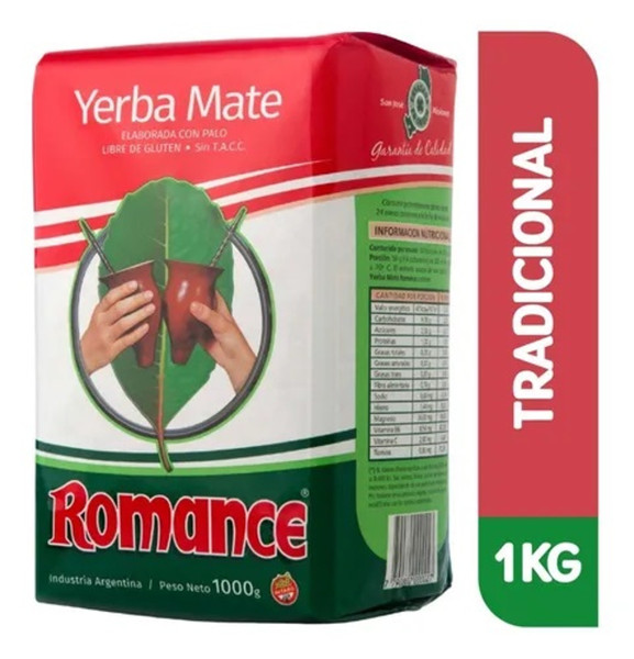 Romance Yerba Mate Original, 1 kg / 2.2 lb