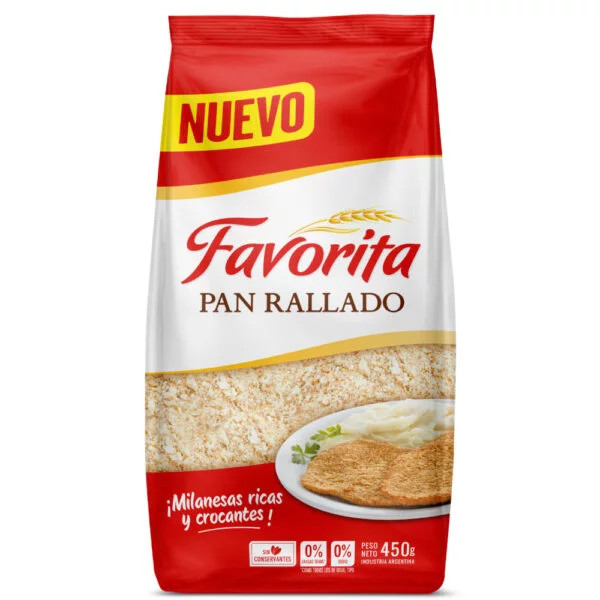 Favorita Pan Rallado, 450 g / 15.87 oz