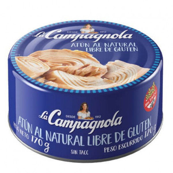 La Campagnola lomo de Atún al Natural, 300 g / 10.58 oz