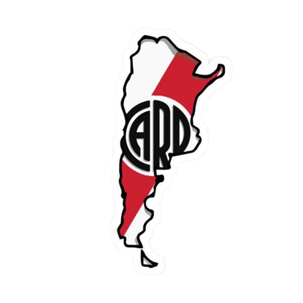 Sticker Argentina Escudo River Plate
