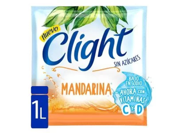 Clight Jugo en Polvo Sabor Mandarina, 8 g / 0.28 oz ea