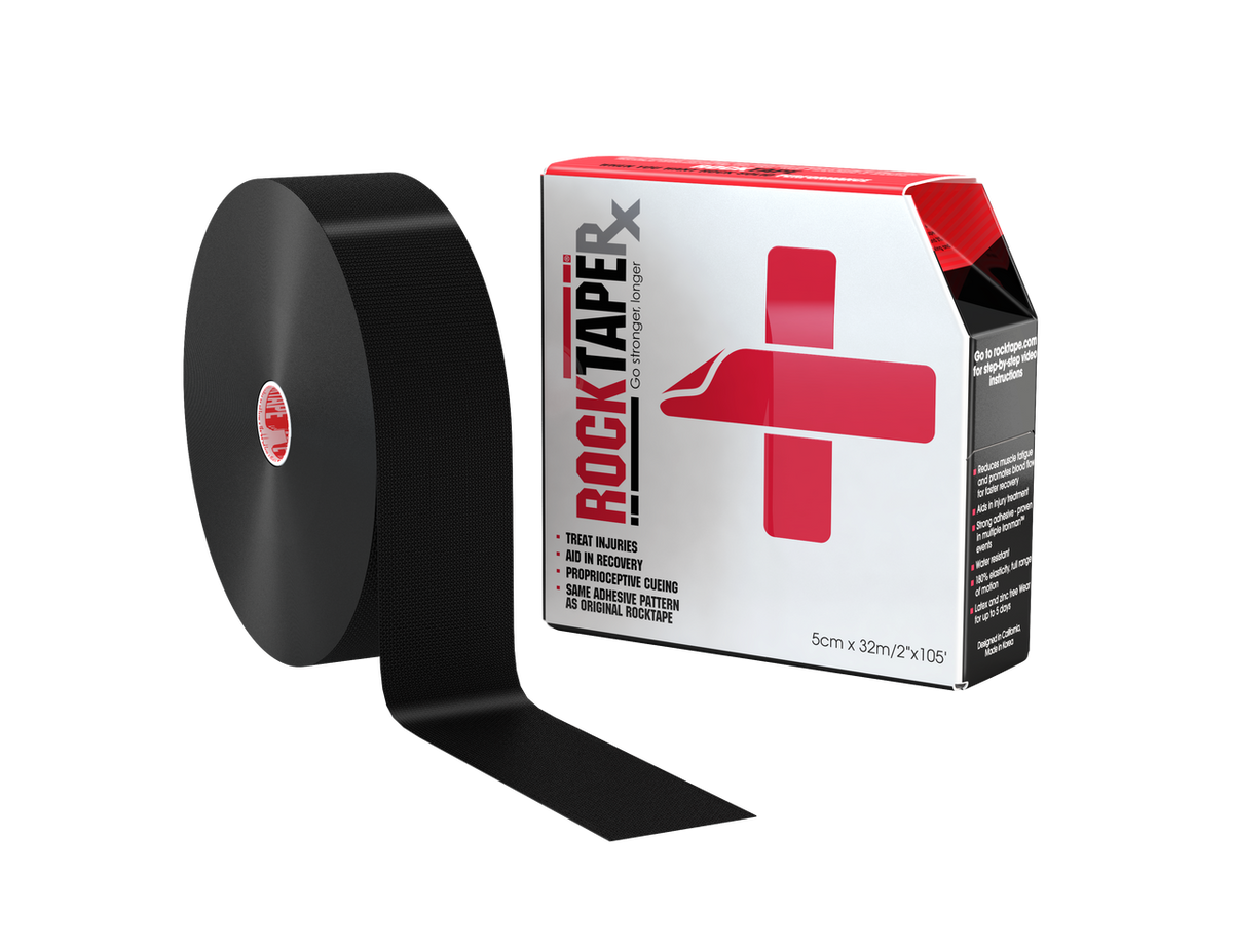 2 RockTapeRx Black - Bulk - RockTape