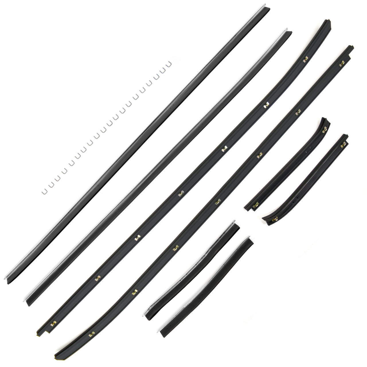 Beltline Window Felt Kit Convertible 8 Pieces [FM-BW043B]