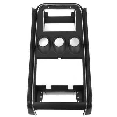 Dash Trim Center With Gauge Openings Black [FM-BI009DB]