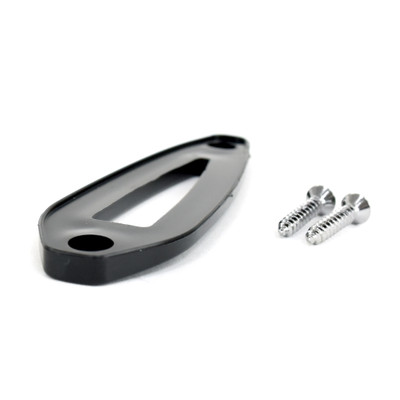 Outside Bullet Mirror Pad Short Base Contoured [FM-BM007APC]