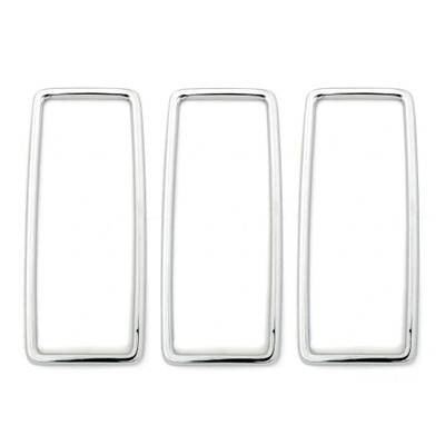 Tail Light Lens Trim Set of 3 Driver or Passenger Side [FM-BT009B]