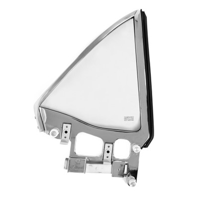Quarter Window Assembly Convertible Clear Glass Passenger Side [FM-BW034R]