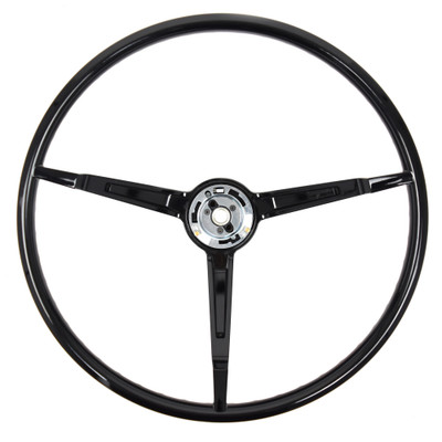 Steering Wheel 3-Spoke Black [FM-ES008C]