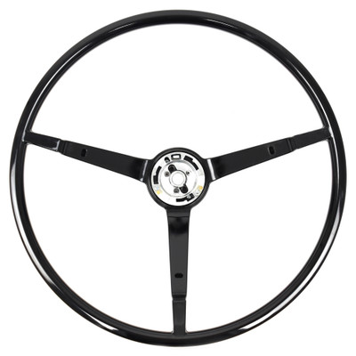 Steering Wheel For Alternator 3-Spoke Black [FM-ES008]