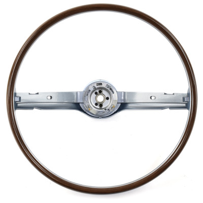 Steering Wheel 2-Spoke Deluxe Woodgrain Blue [FM-ES008FB]