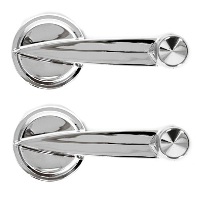 Door Window Handle With Chrome Knob Pair [FT-BW031]