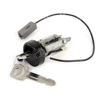 Ignition Lock Cylinder Black With Keys [FM-EI005]