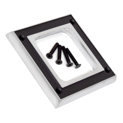 Shifter Bezel 3 or 4 Speed Manual Deluxe Without Console Satin Chrome [FM-BS020E]