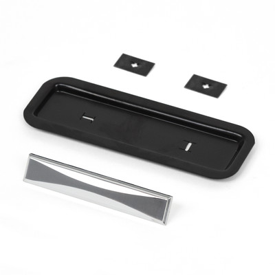 Seat Emblem Trim Deluxe Interior 4pc Set For One Seat [FM-BS045]