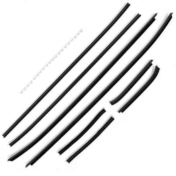 Beltline Window Felt Kit Convertible 8 Pieces [FM-BW043B]