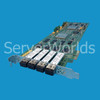 HP 543659-004 Quad Port PCIe 4GB 531312-002, AH597B, AH597BX