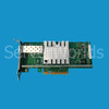 Refurbished Intel E10G41BFLR Single Port 10GB PCIe Adapter X520-LR1 Top View