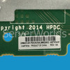 HPe 800372-001 XL190r Gen9 PCIe Transceiver Riser Board 800372-B21