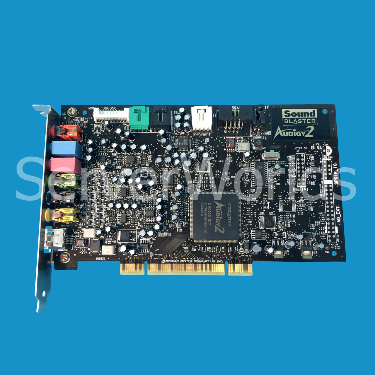 Dell P1554 Sound Blaster Audigy 2 PCI Card SB0350