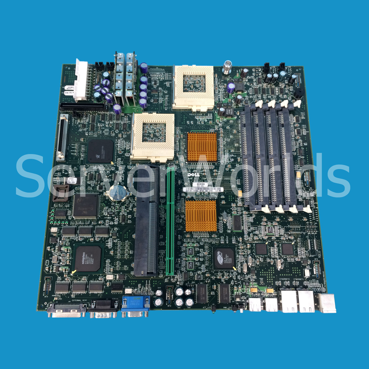 Dell 9E040 Poweredge 1550 System Board