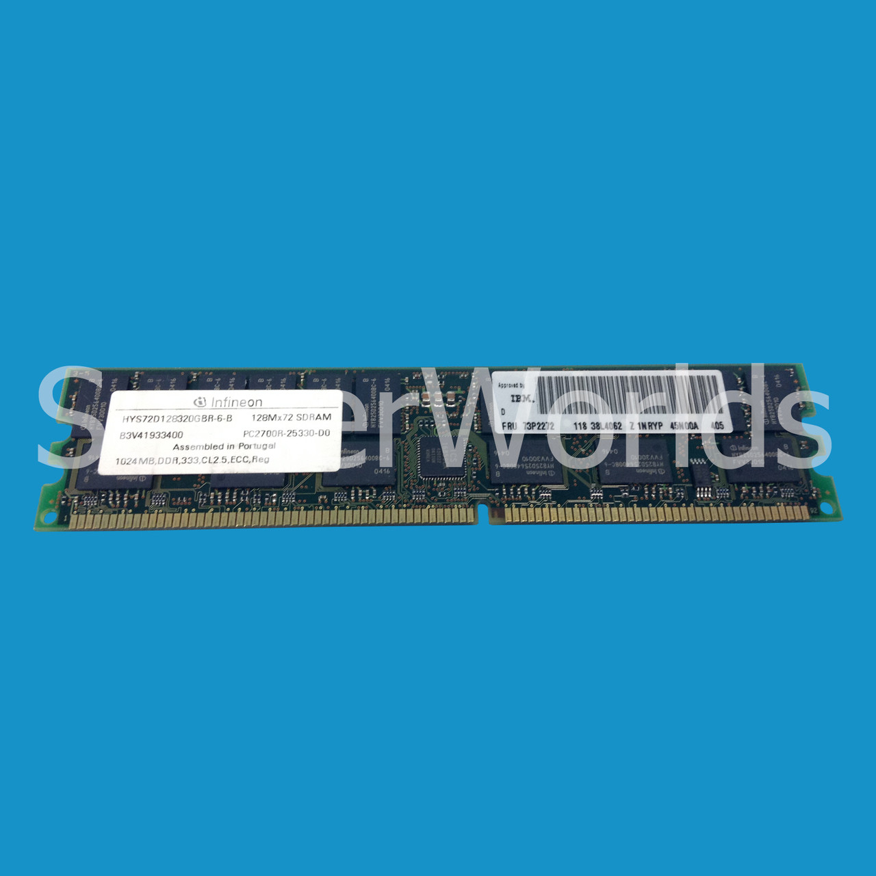 IBM 73P2272 1GB PC2700 ECC DDR RAM 