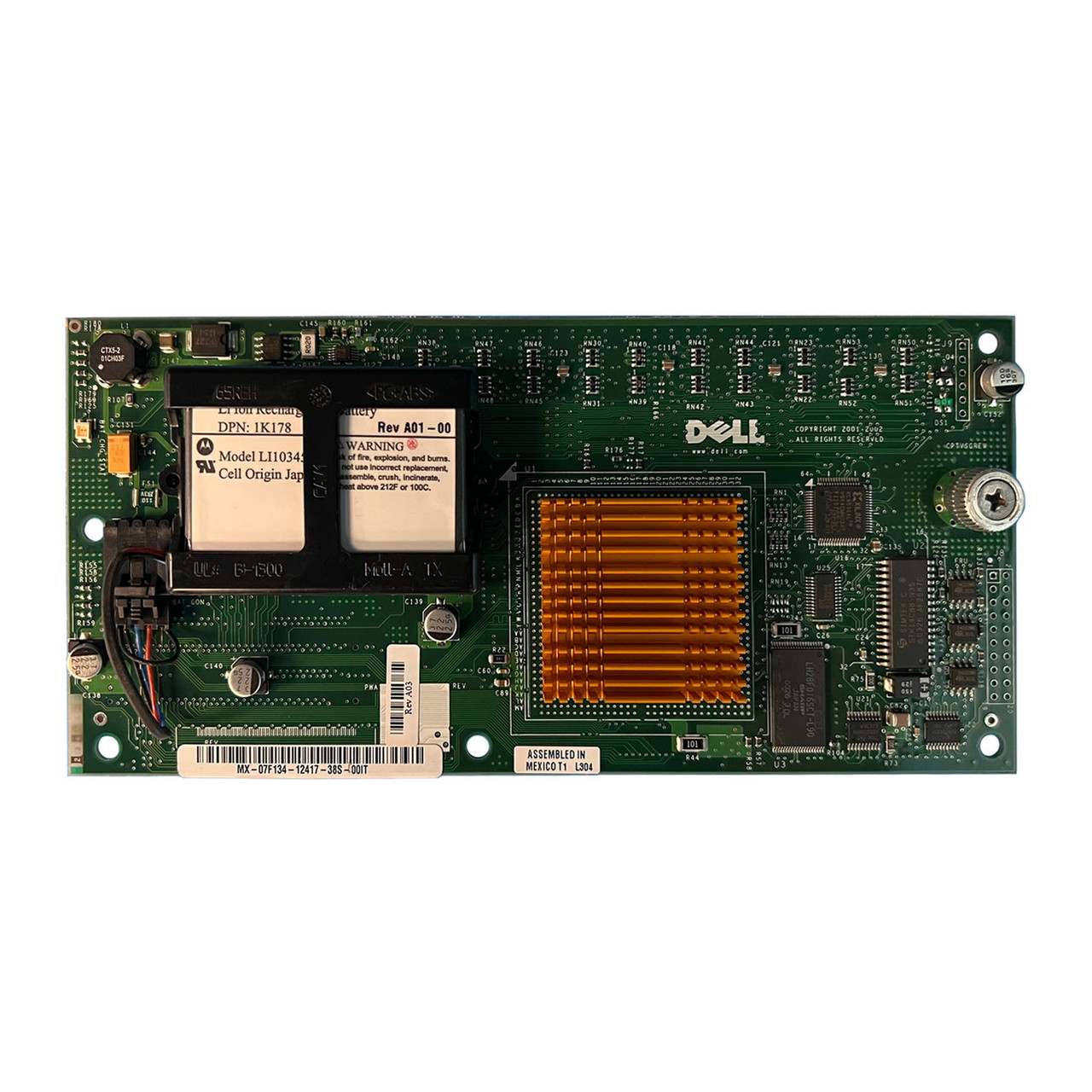 Dell 7F134 Poweredge 1650 Perc 3DI Controller